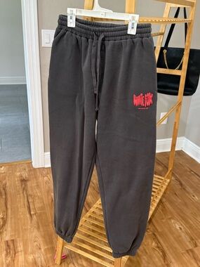 White Fox Sweatpants, Size Small
